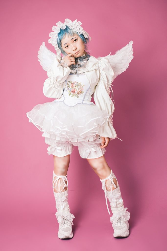 model: ゆでちぃ子。